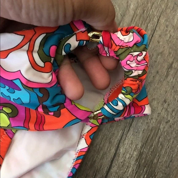 Trina Turk Multicolor Floral Bikini - Picture 4 of 12